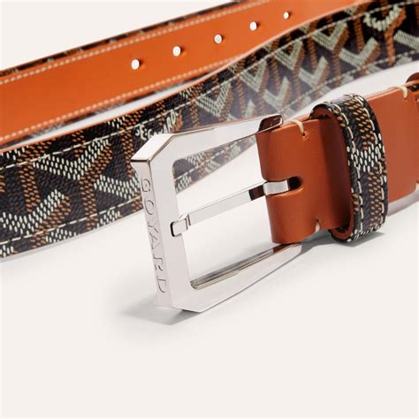 Goyard Fregate Leather Belt 